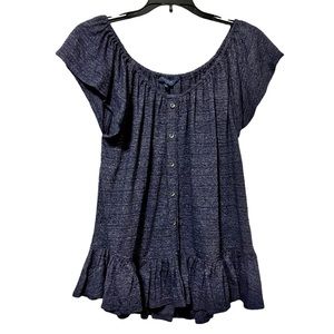 Lucky Brand Blue Top